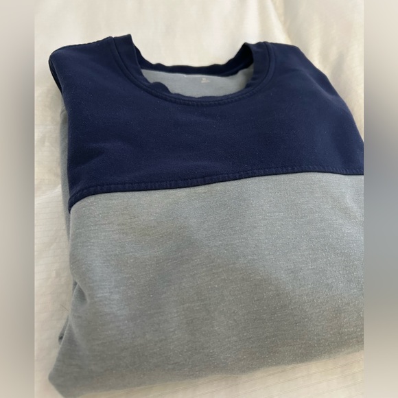 ⚠️ Clearance Club Room Men’s Blue-Gray Sweatshirt - Picture 7 of 8